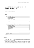 La gestione dei pallet nei moderni sistemi distributivi