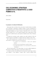 Cicli economici, strategia competitiva e redditività: il caso Pomini S.p.A.