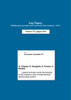 Logistica territoriale e sanità: benchmarking tra ASL lombarde in tema di modelli distributivi delle tecnologie sanitarie
