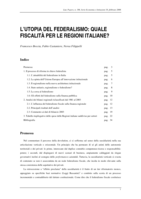 L'utopia del federalismo: quale fiscalità per le regioni italiane